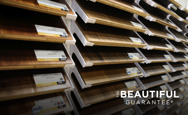 The Beautiful Guarantee - love your floors or we'll replace them for free