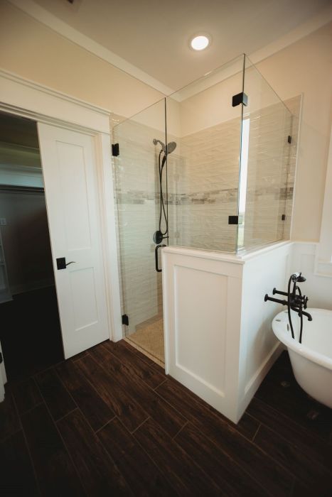 Walk-in shower installation by Southwest Floor Carpet One 